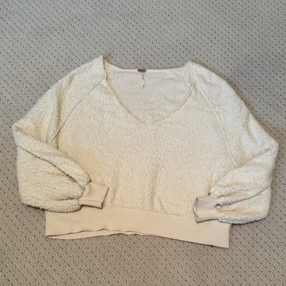 Free People Popcorn Pullover Sweater - Picture 1 of 8